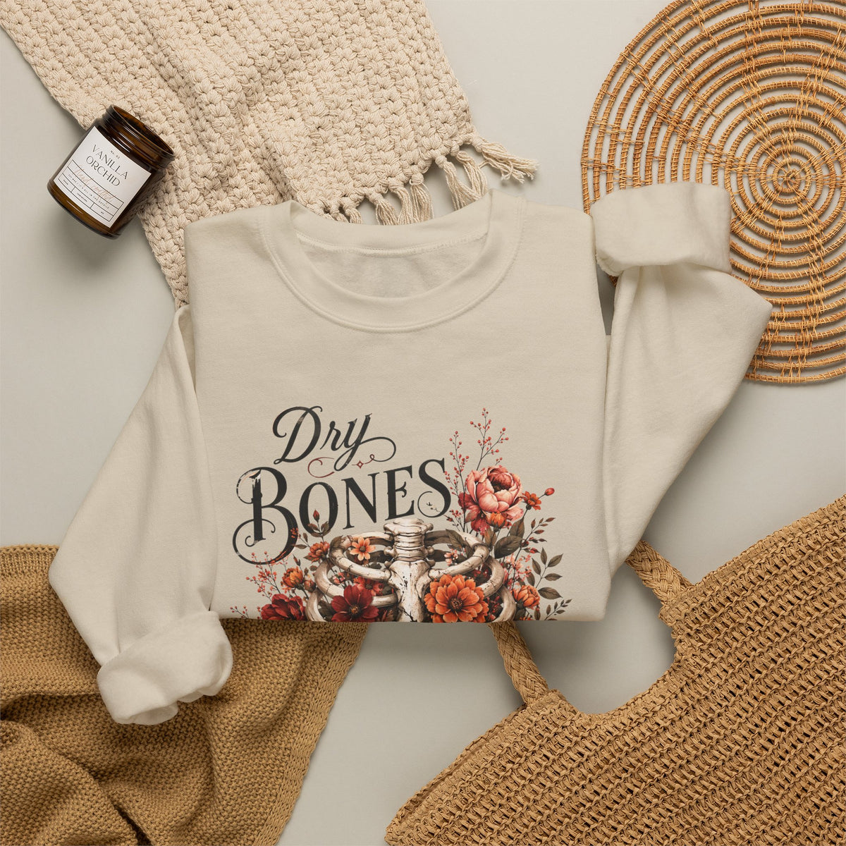 "Dry Bones Come Alive" Vintage Crewneck