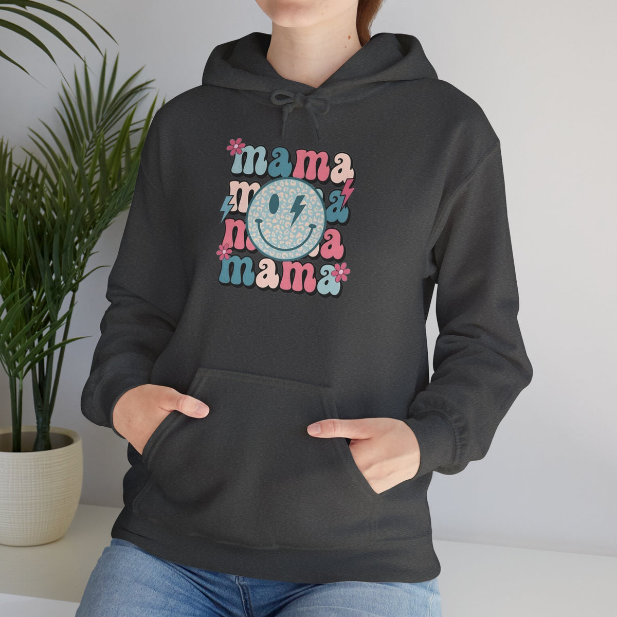 Retro Mama Smile Hoodie