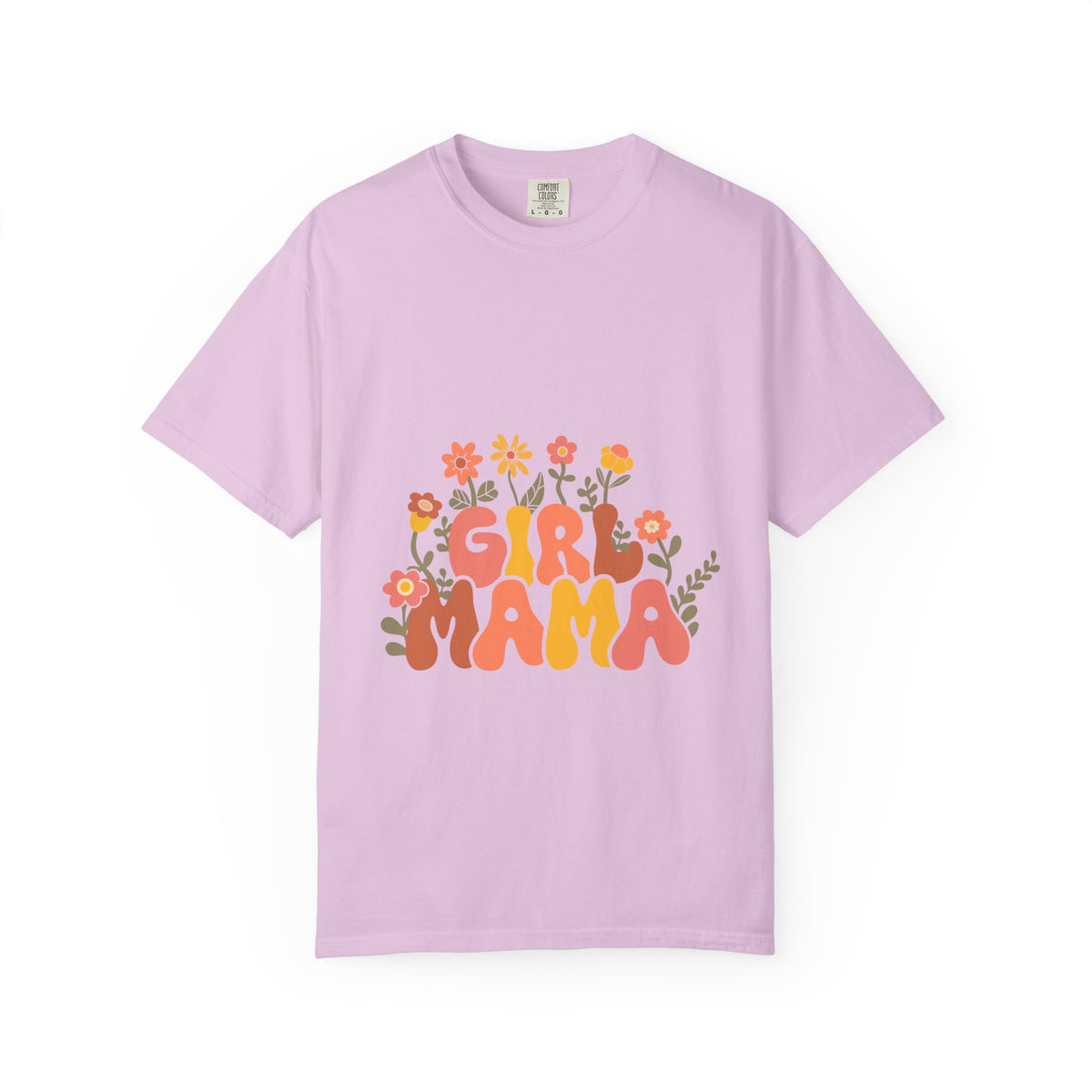 Retro Girl Mama Floral T-Shirt