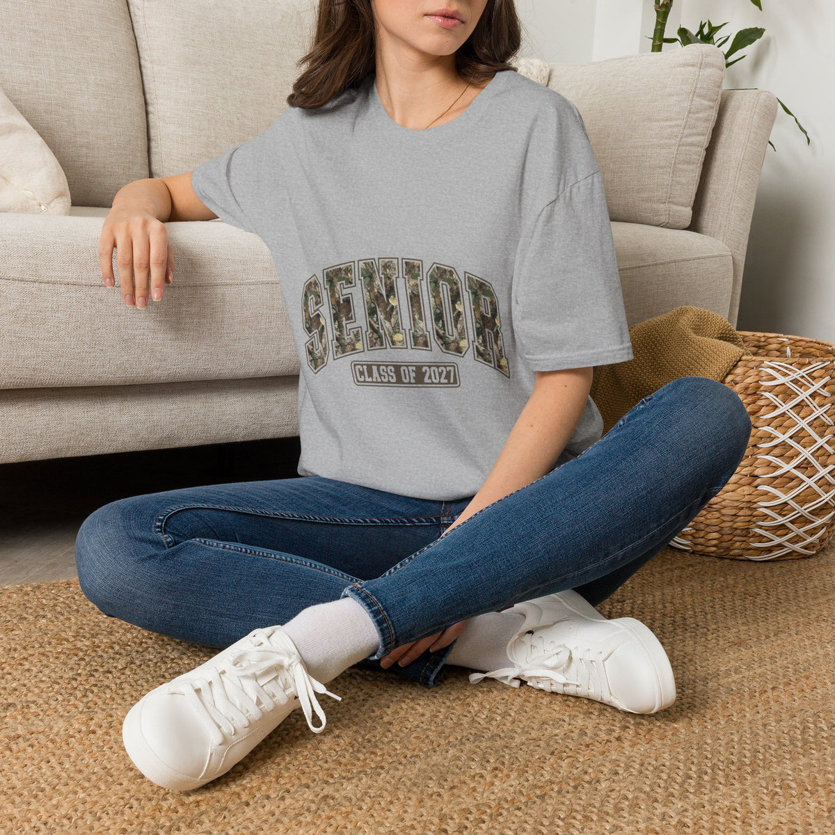 Senior Class of 2027 Camo T-Shirt