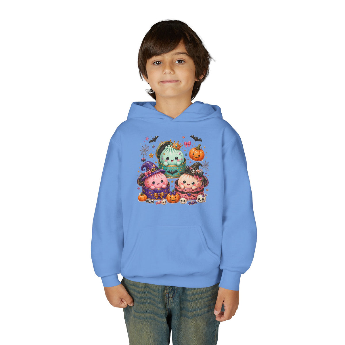 Youth Halloween Dumpling Crewneck Hoodie