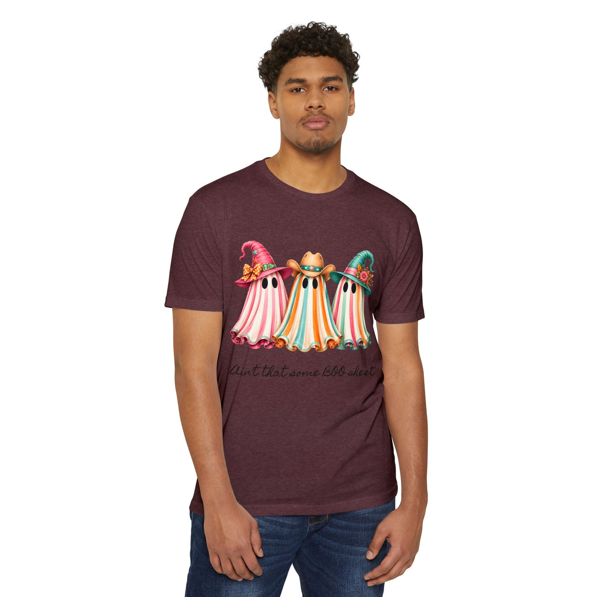 Whimsical Ghosts T-Shirt-Boo Sheet