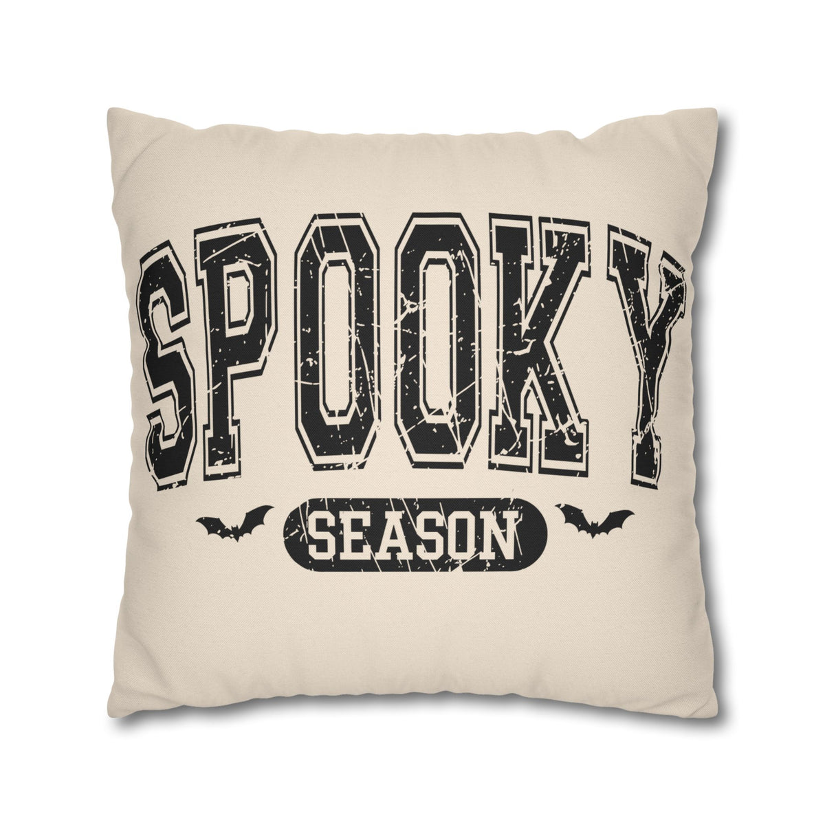Stay Creepy Skull & Jack-O'-Lantern Decorative Pillowcase