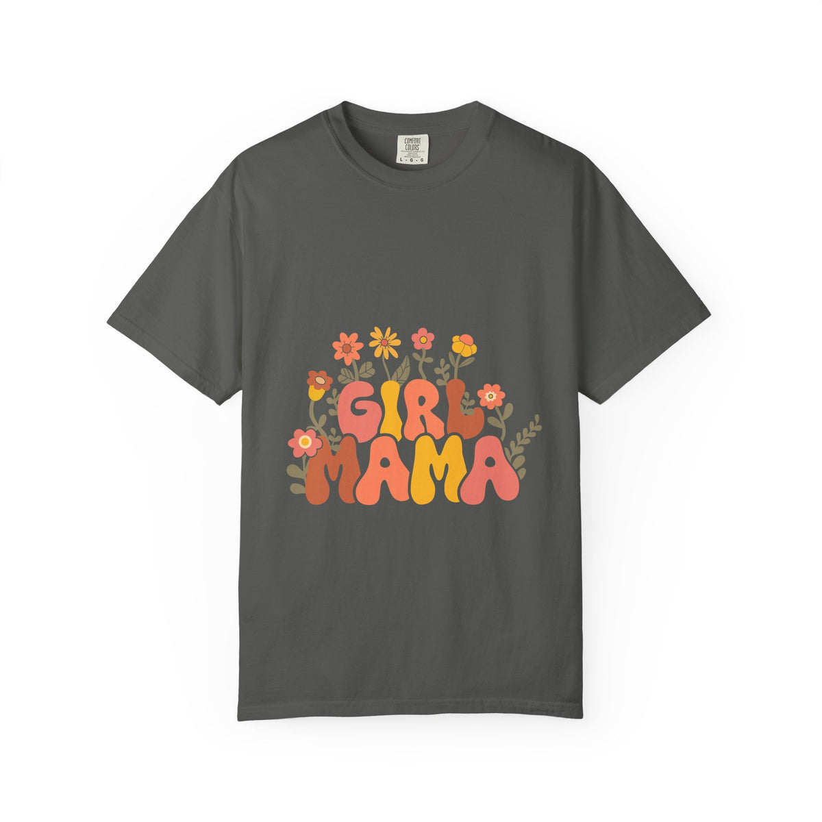 Retro Girl Mama Floral T-Shirt