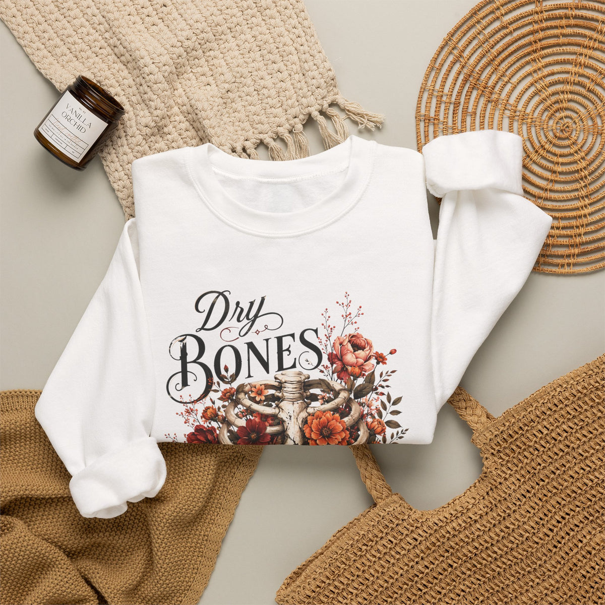 "Dry Bones Come Alive" Vintage Crewneck