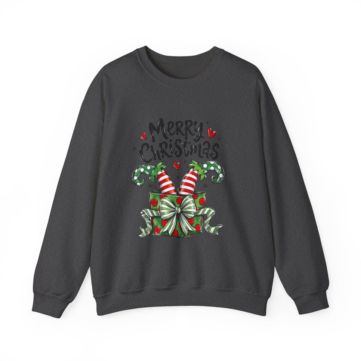 Merry Christmas Elf feet - “Merry Christmas” Gift Box Design
