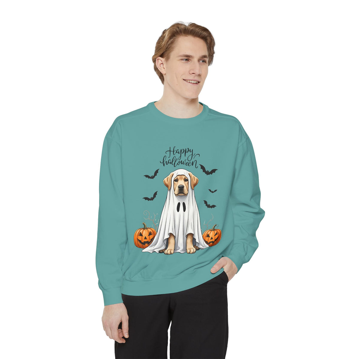 Halloween Labrador Ghost Sweatshirt
