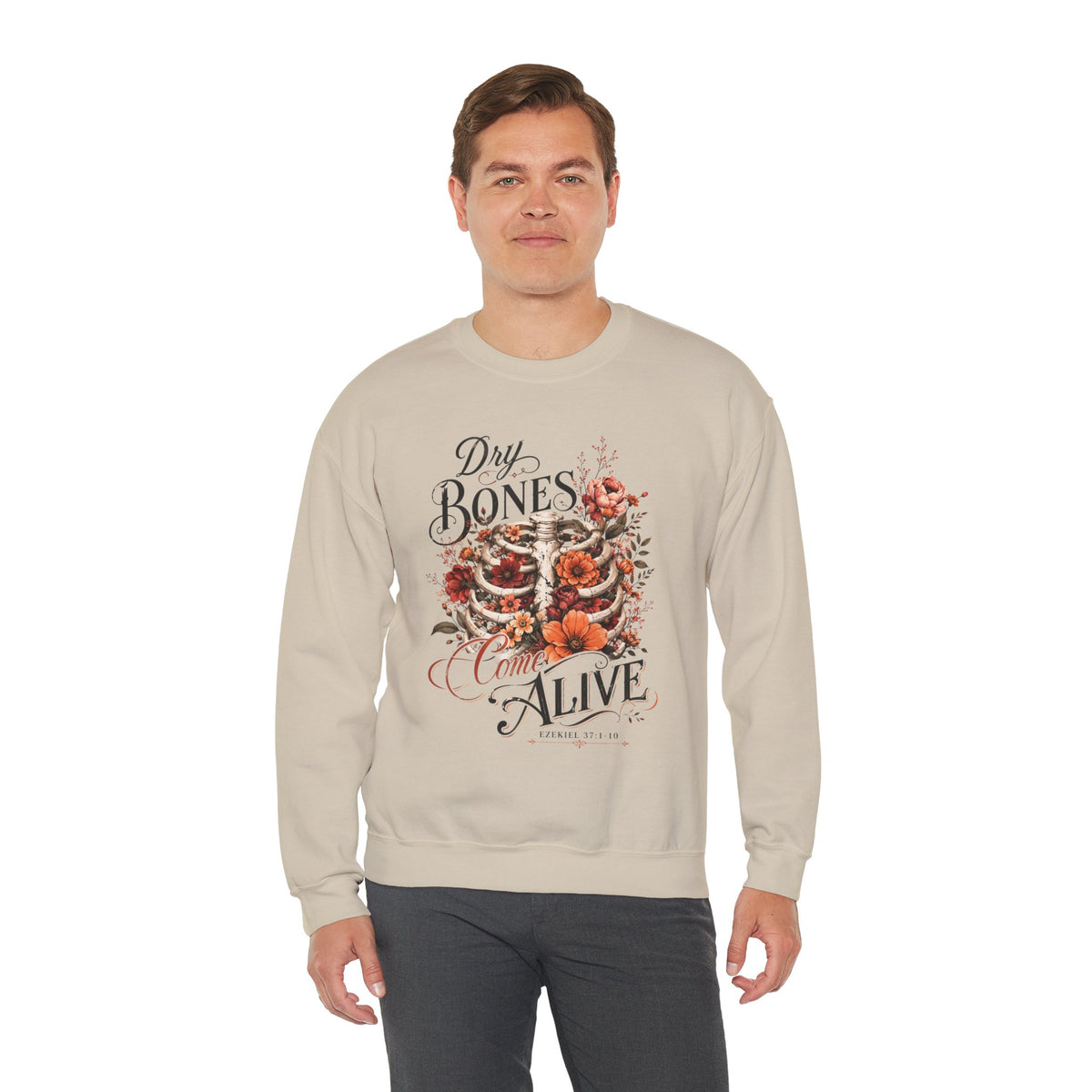 "Dry Bones Come Alive" Vintage Crewneck