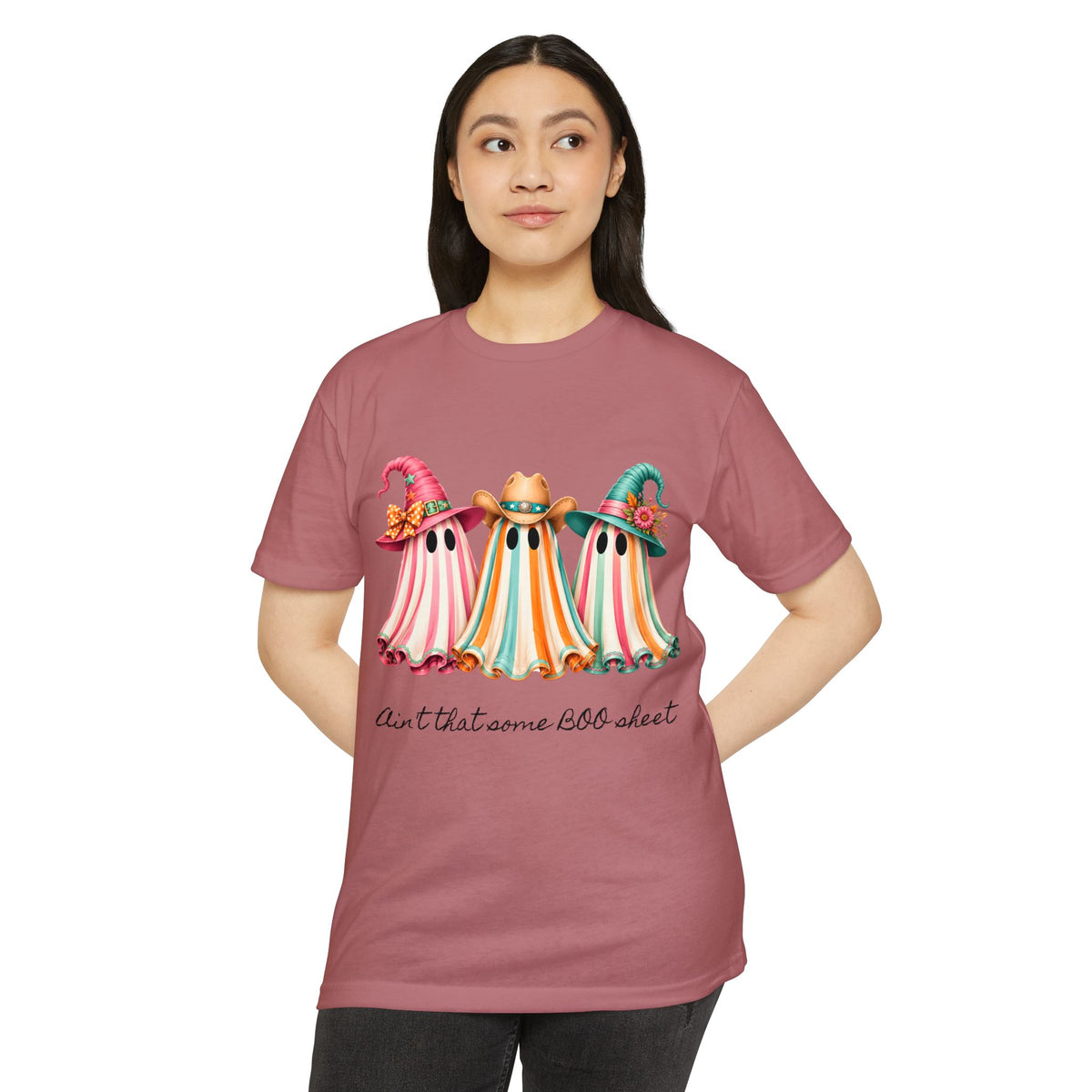 Whimsical Ghosts T-Shirt-Boo Sheet