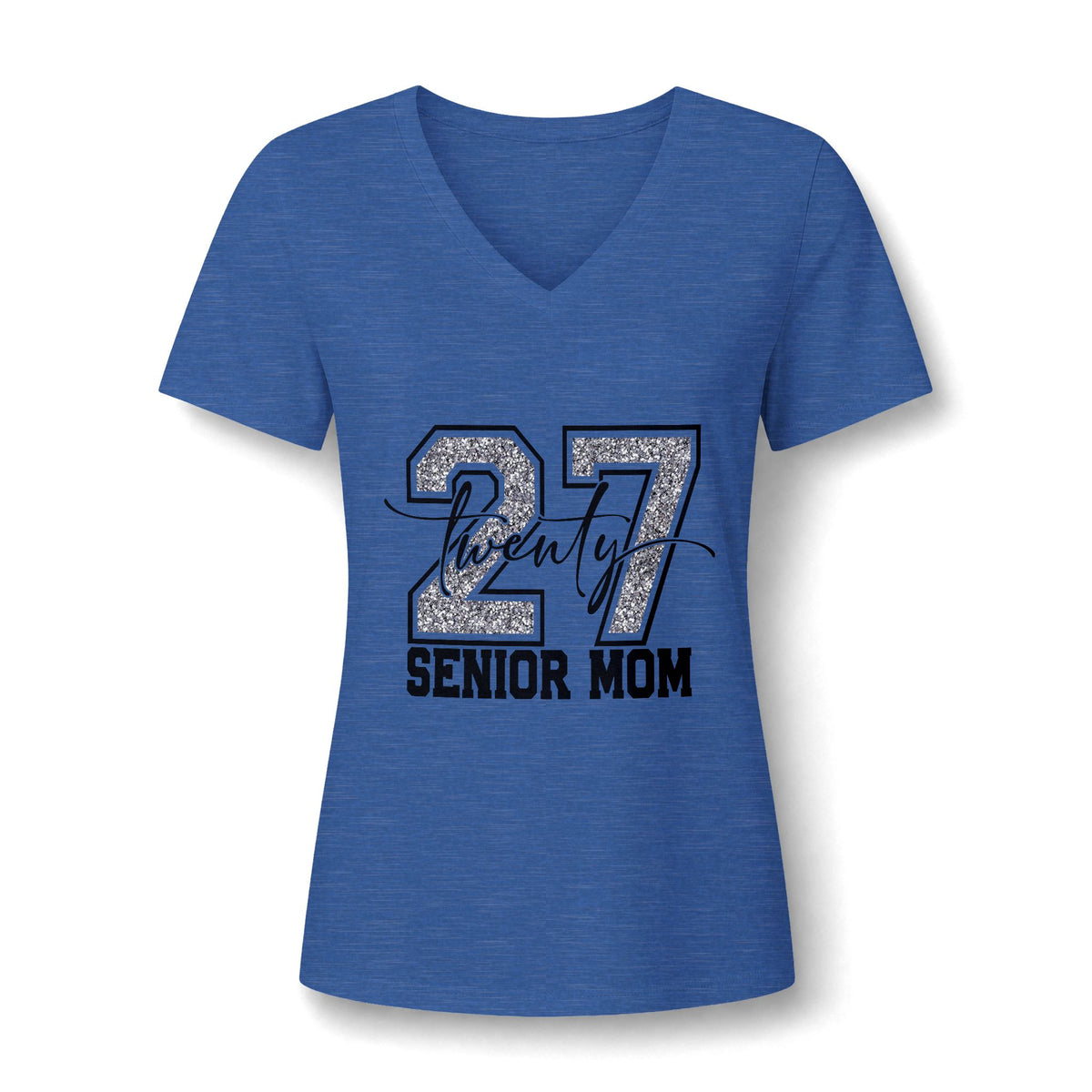 Senior Mom Twenty 27 V-Neck Tee