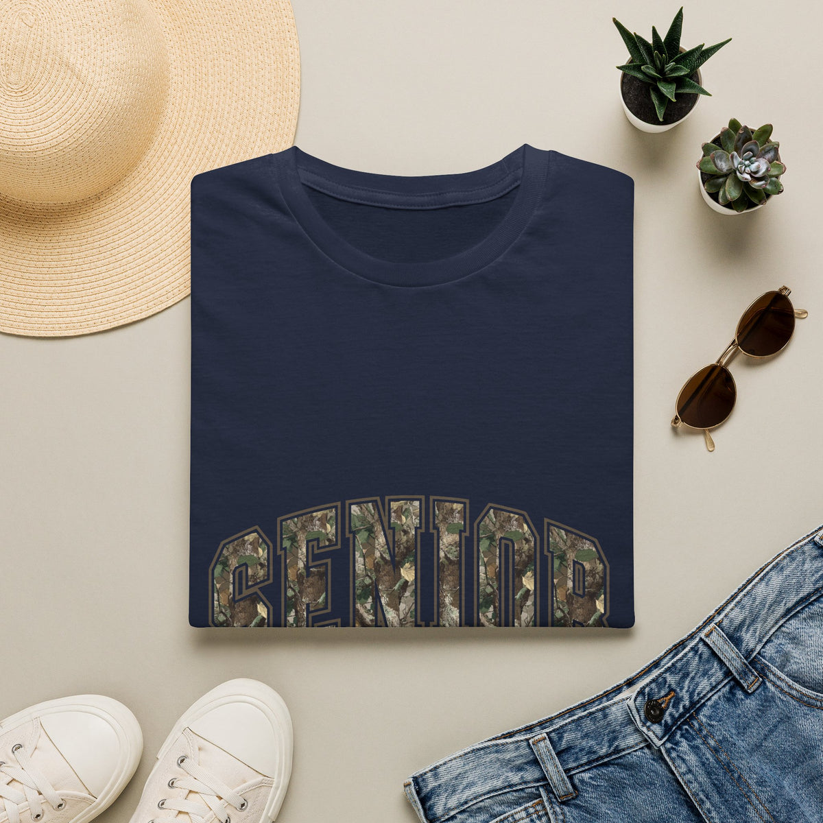 Senior Class of 2027 Camo T-Shirt