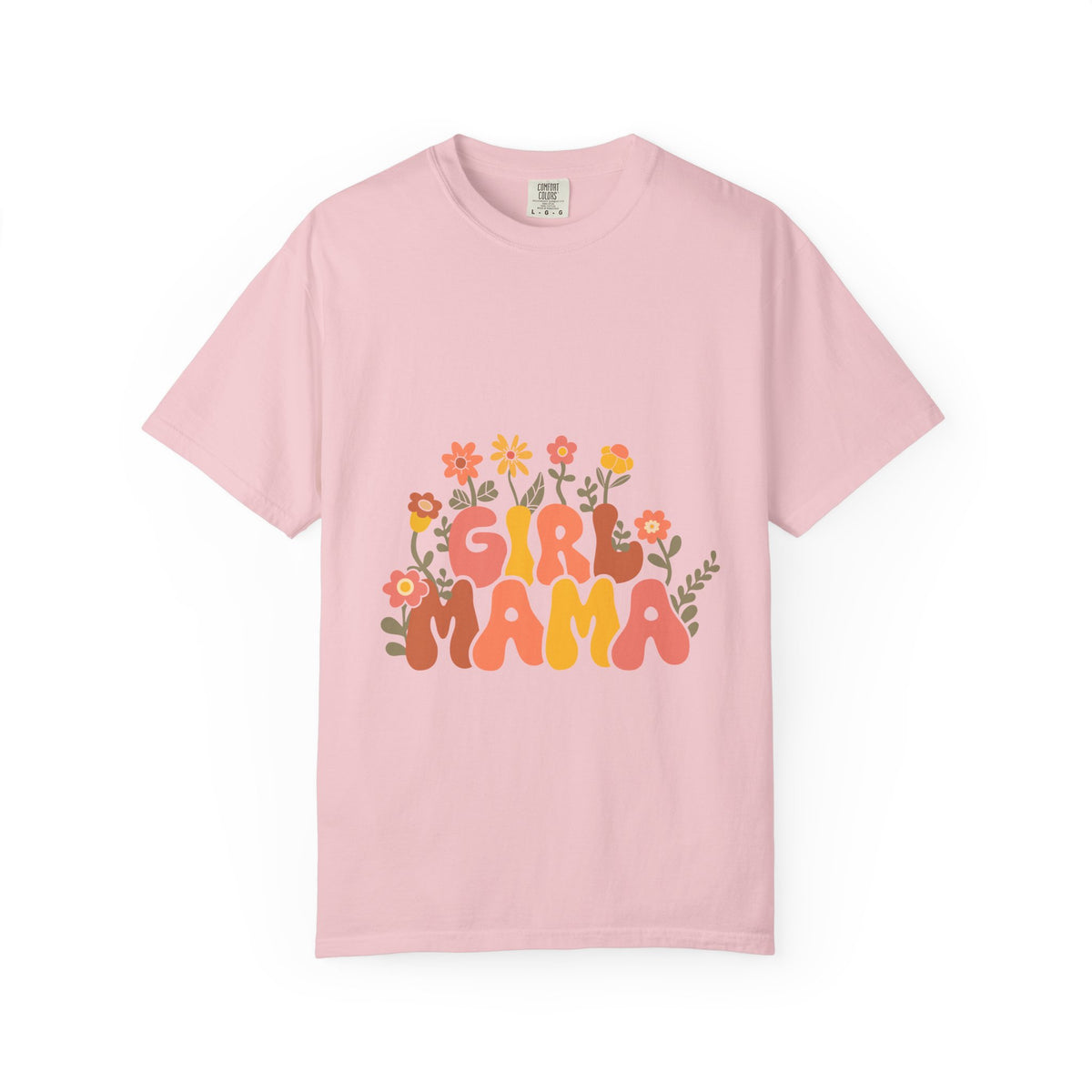 Retro Girl Mama Floral T-Shirt