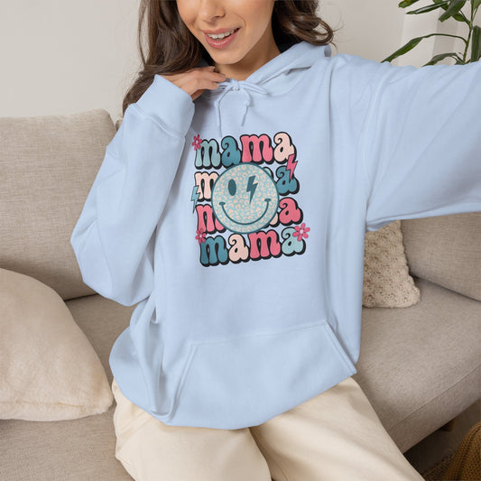 Retro Mama Smile Hoodie