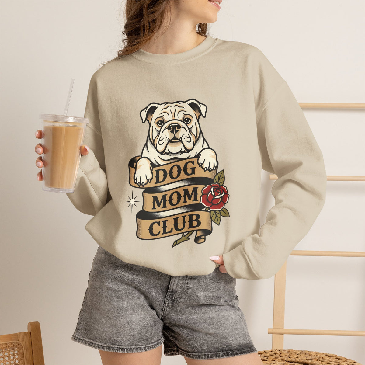 🐾 Dog Mom Club Crewneck