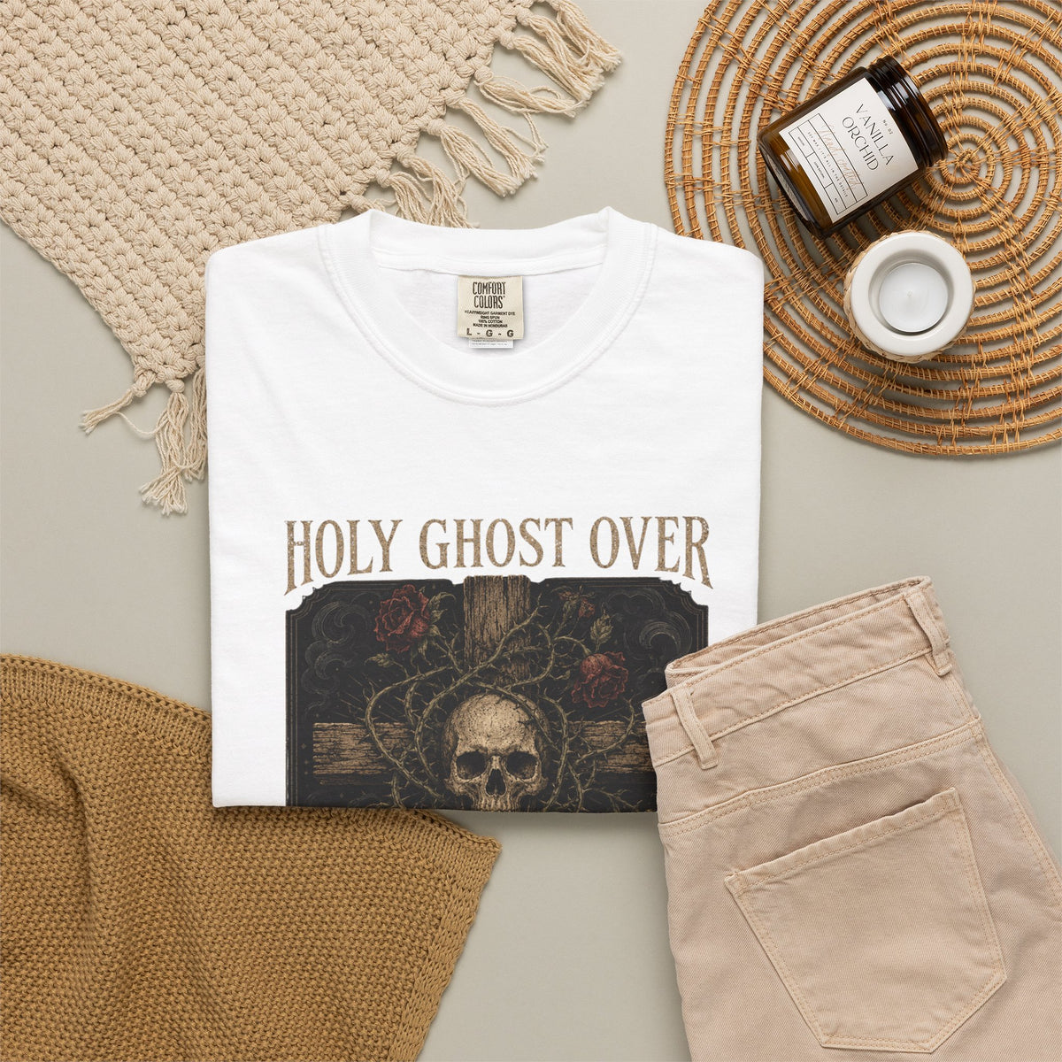Holy Ghost Over Any Spooky Ghosts T-Shirt