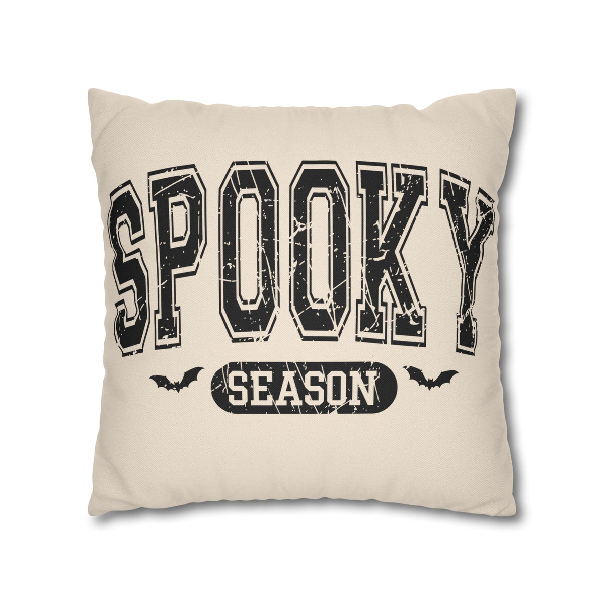Stay Creepy Skull & Jack-O'-Lantern Decorative Pillowcase