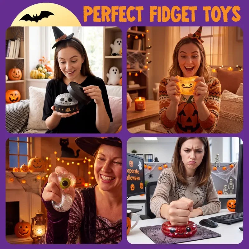 Halloween Dumpling Stress Relief Squishies
