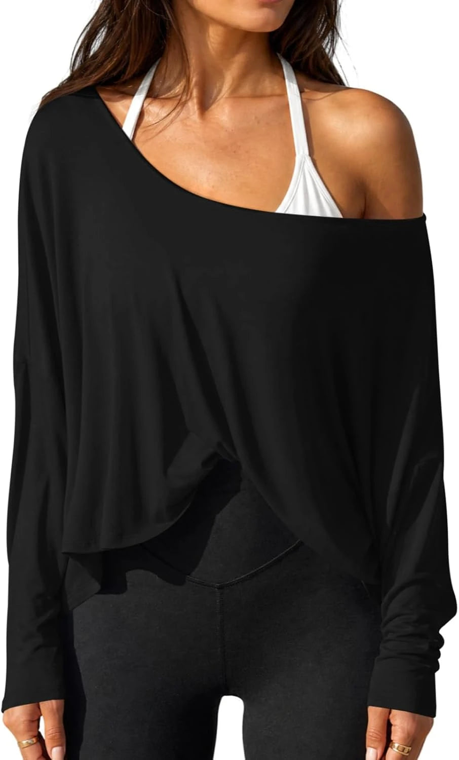 Off Shoulder Crop Top