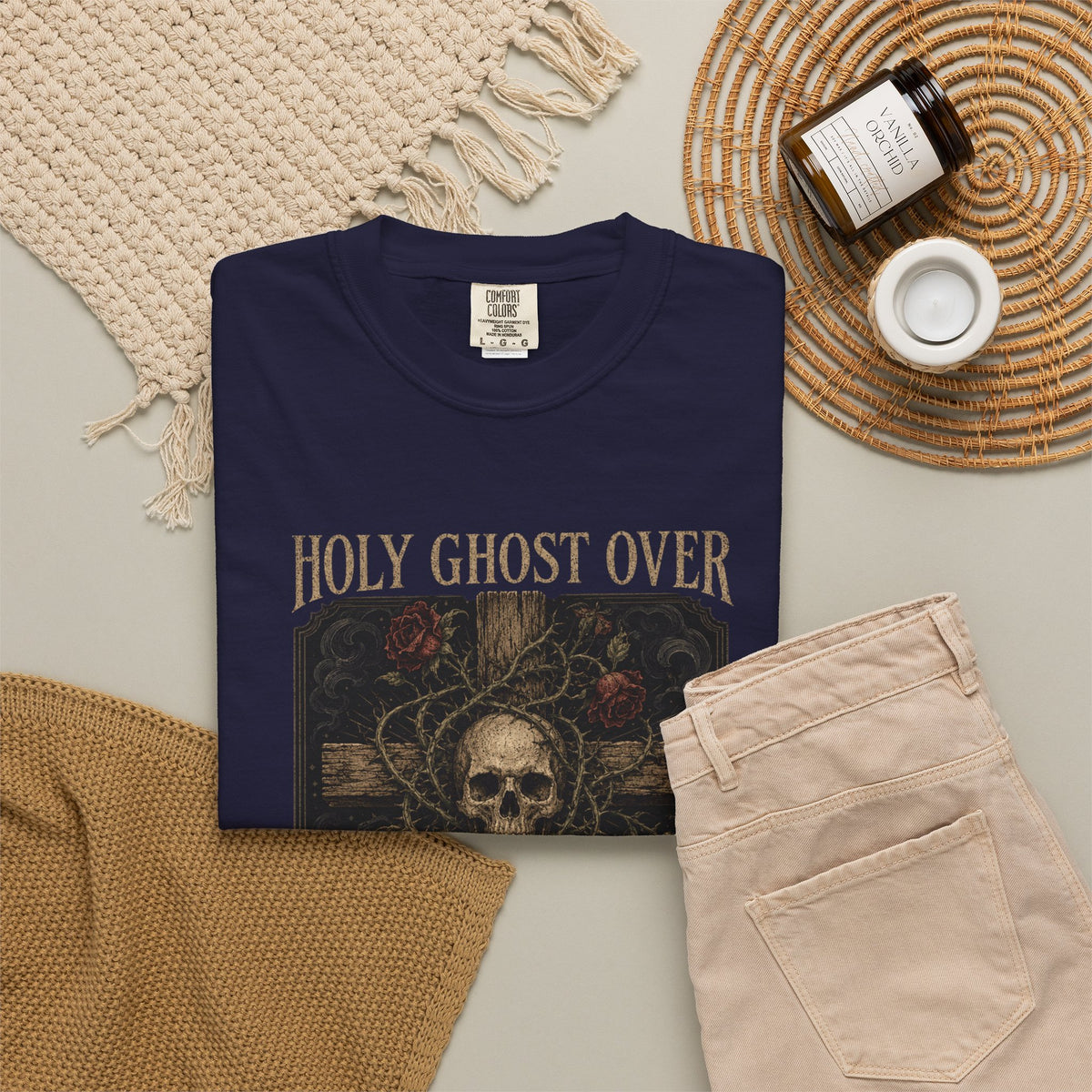 Holy Ghost Over Any Spooky Ghosts T-Shirt