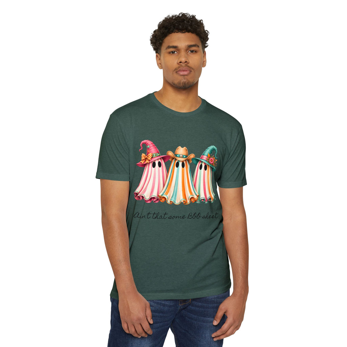 Whimsical Ghosts T-Shirt-Boo Sheet