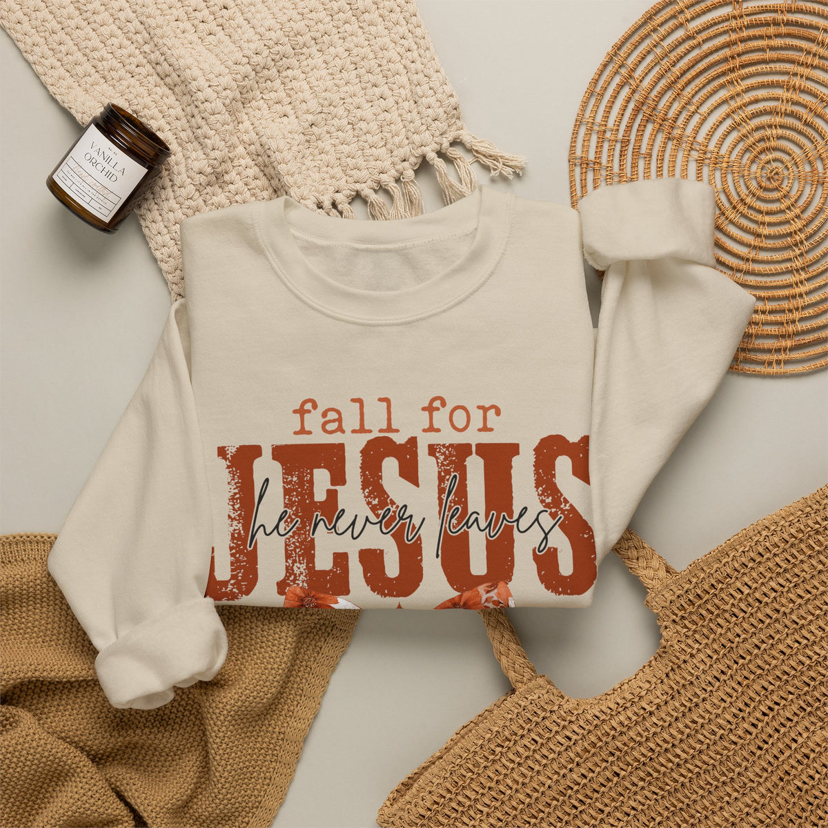 'Fall for Jesus' Sweatshirt