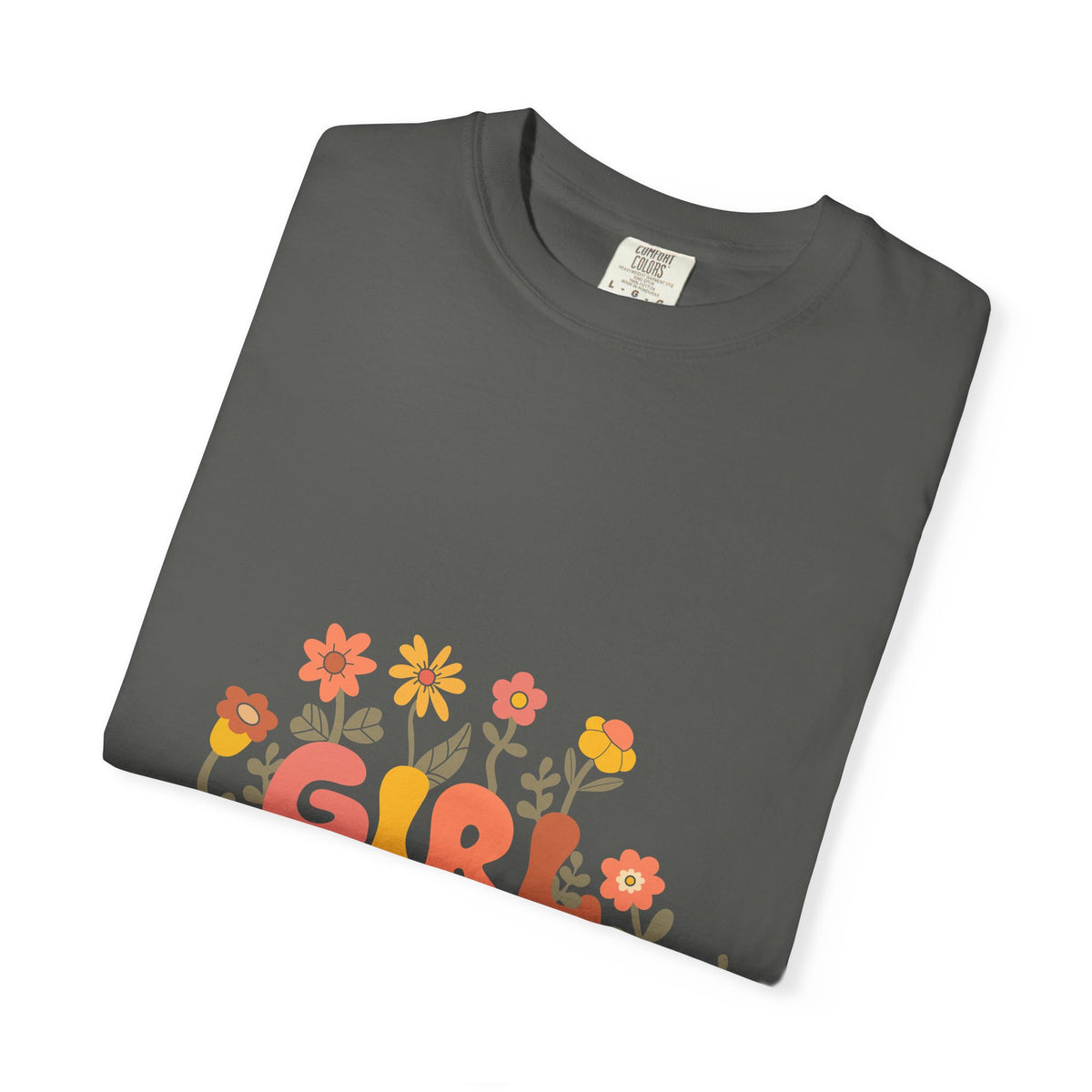 Retro Girl Mama Floral T-Shirt
