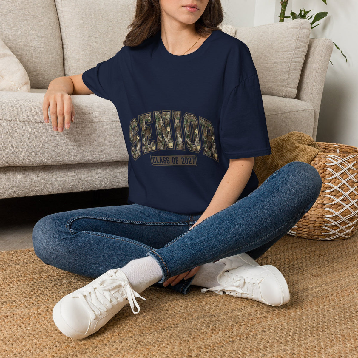 Senior Class of 2027 Camo T-Shirt
