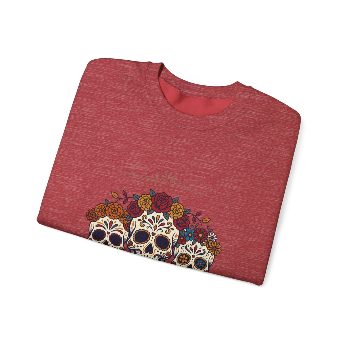 Familia Es Ofrenda Sugar Skulls Sweatshirt | Día de los Muertos crewneck