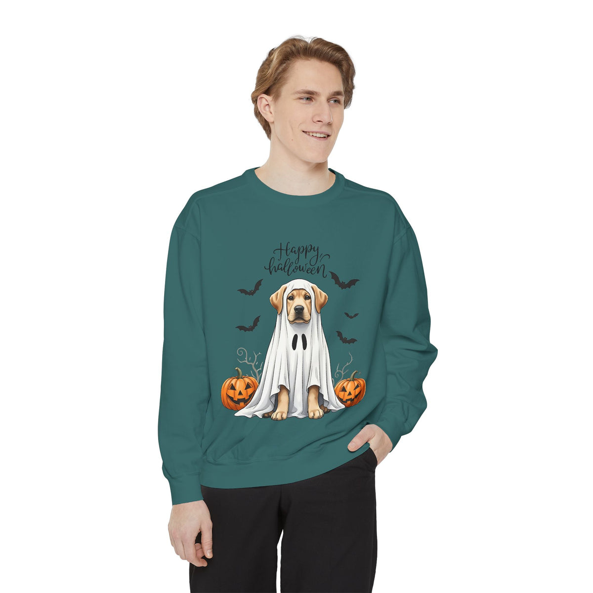 Halloween Labrador Ghost Sweatshirt