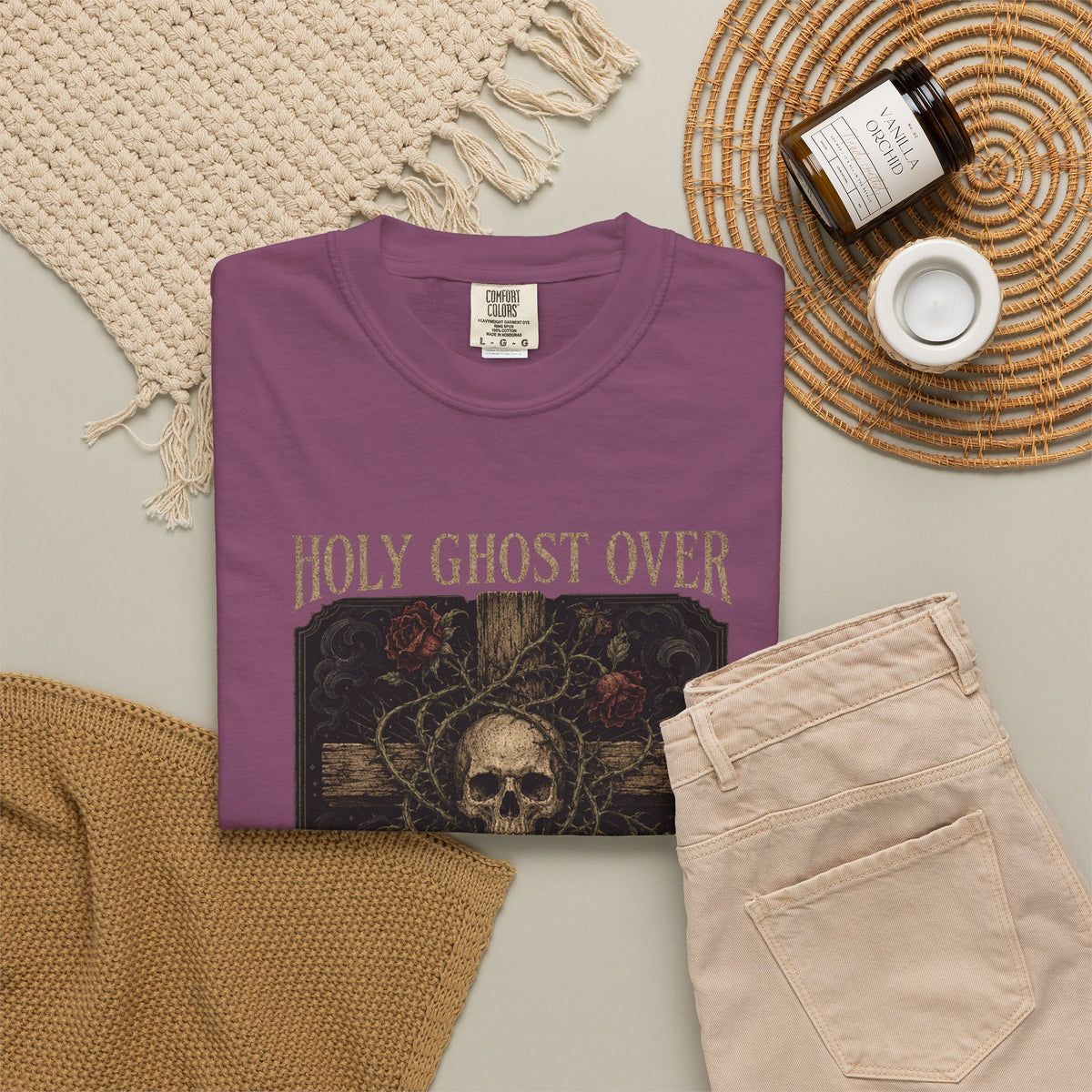 Holy Ghost Over Any Spooky Ghosts T-Shirt