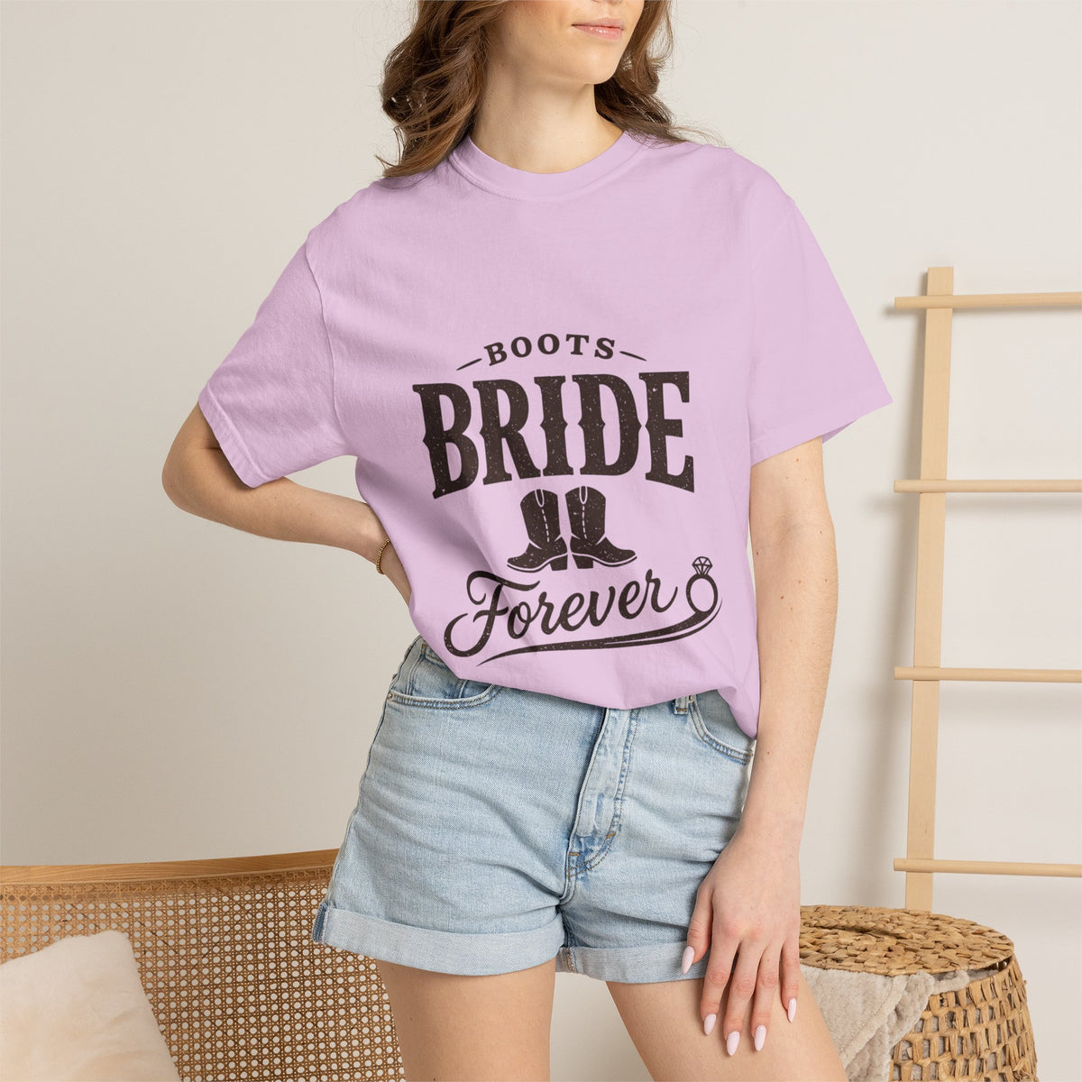 'Boots Bride Forever' Western T Shirt