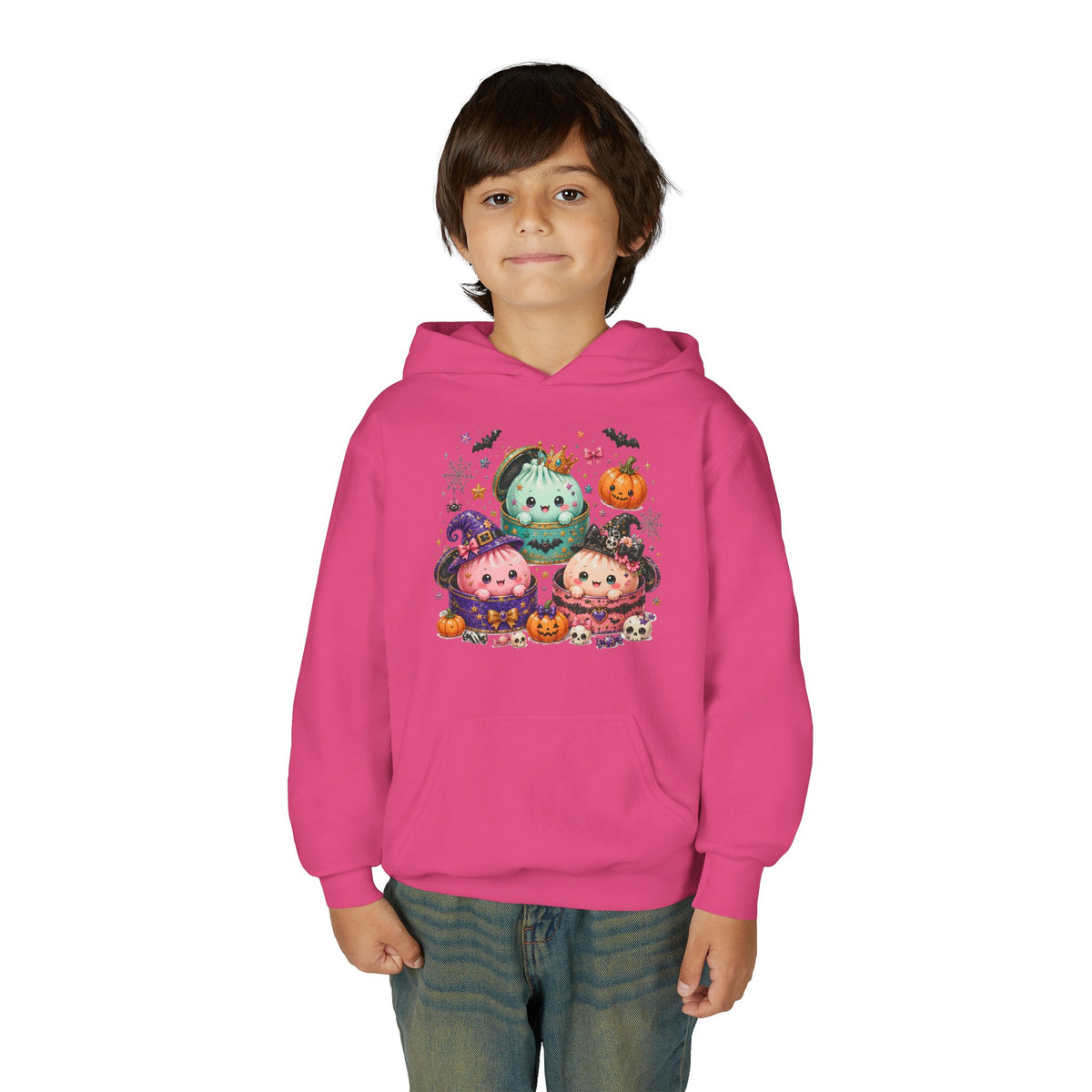 Youth Halloween Dumpling Crewneck Hoodie