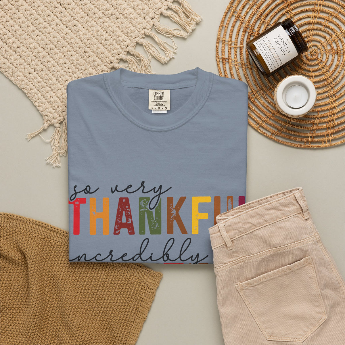 Thankful Grateful Blessed T-Shirt