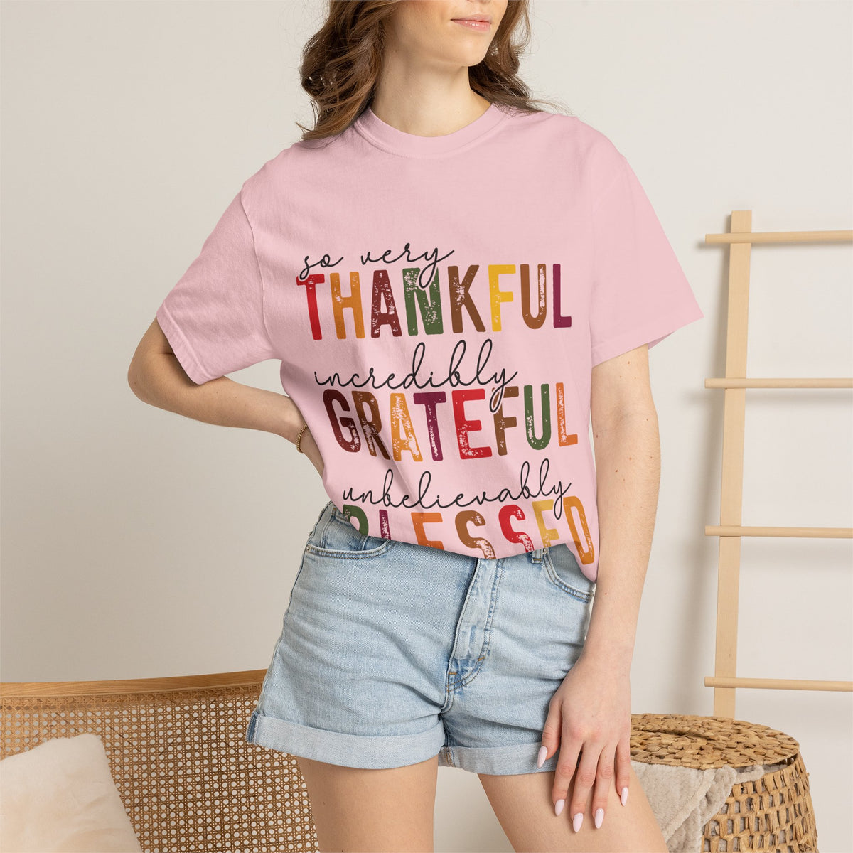 Thankful Grateful Blessed T-Shirt