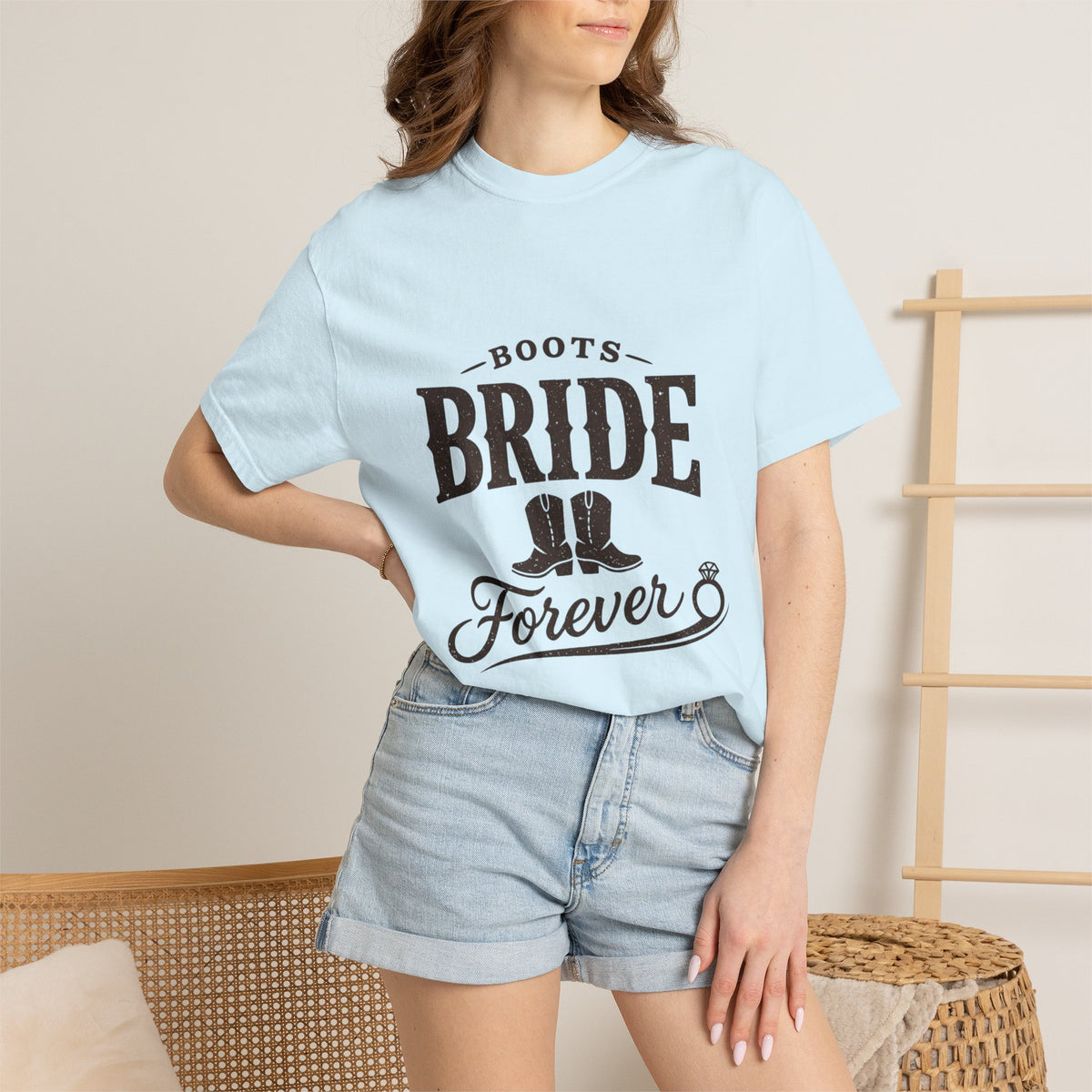 'Boots Bride Forever' Western T Shirt