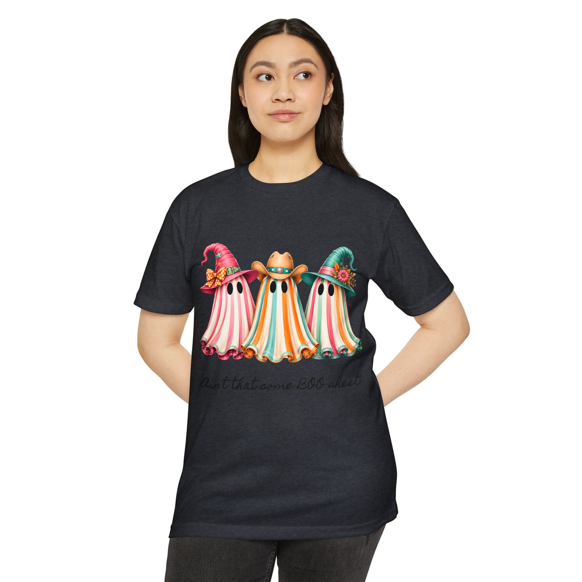 Whimsical Ghosts T-Shirt-Boo Sheet