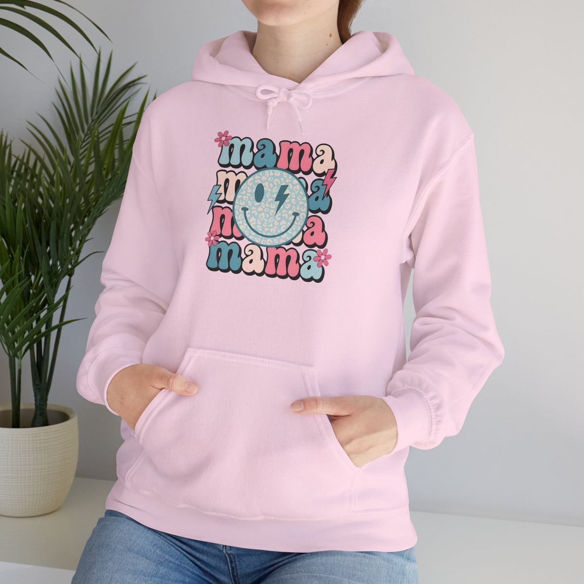 Retro Mama Smile Hoodie
