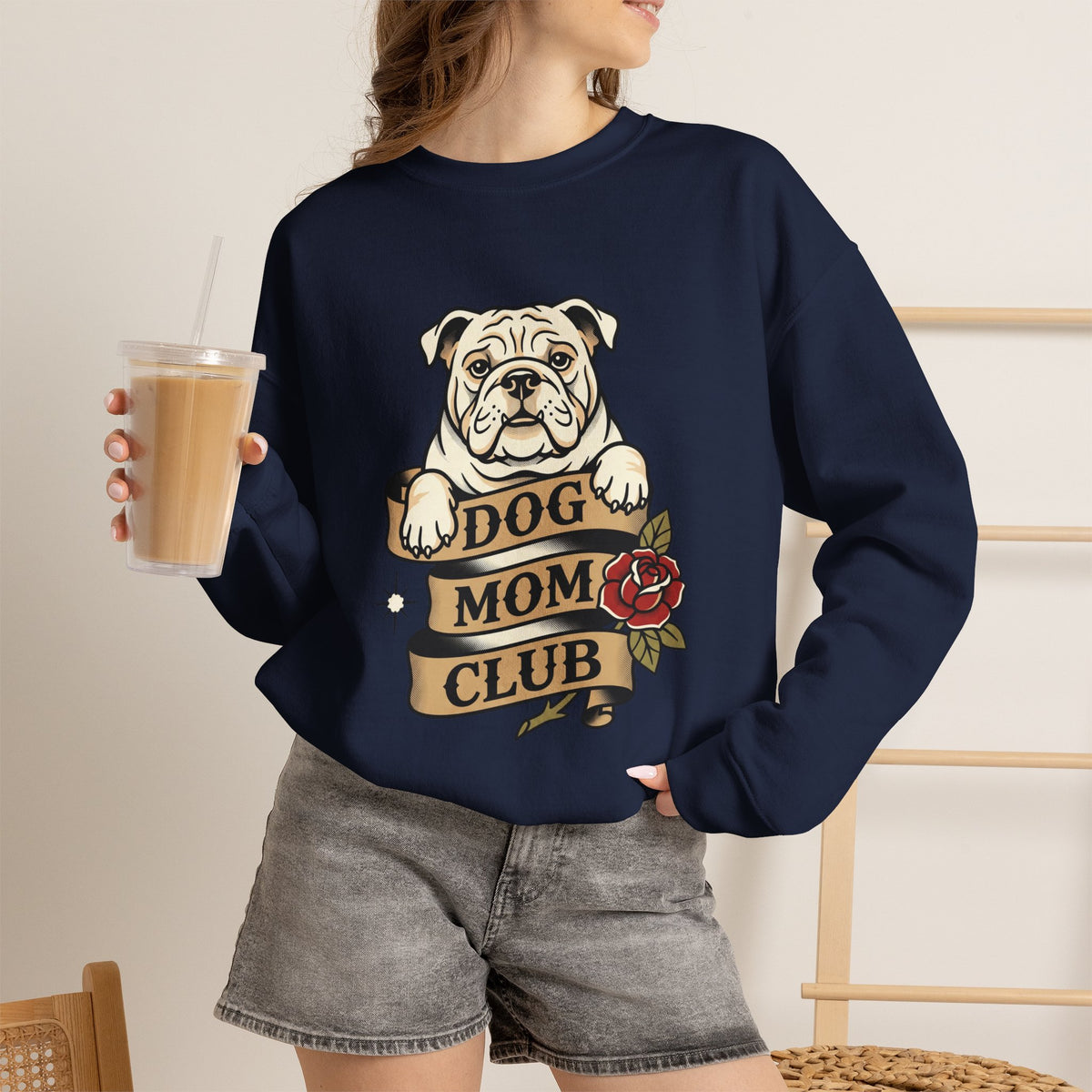 🐾 Dog Mom Club Crewneck