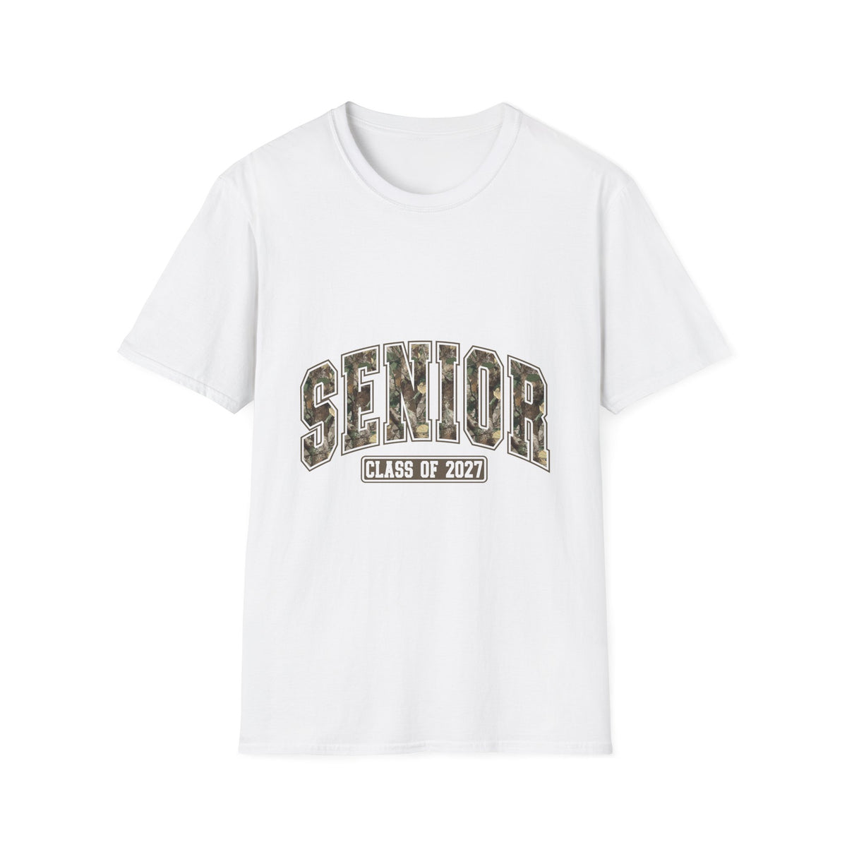 Senior Class of 2027 Camo T-Shirt