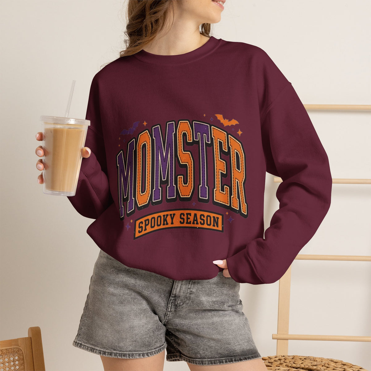 Momster Halloween Sweatshirt