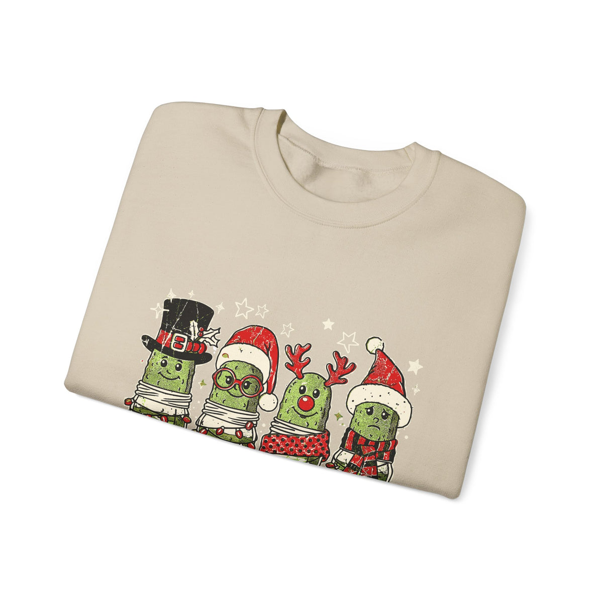 Just Here for the Pickle Juice Christmas Sweatshirt