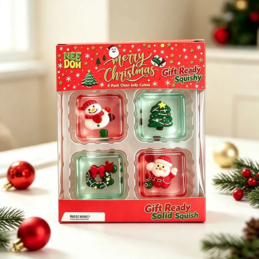 NeeDoh Mini 4 Pack Nice Cube Soft Squishy
