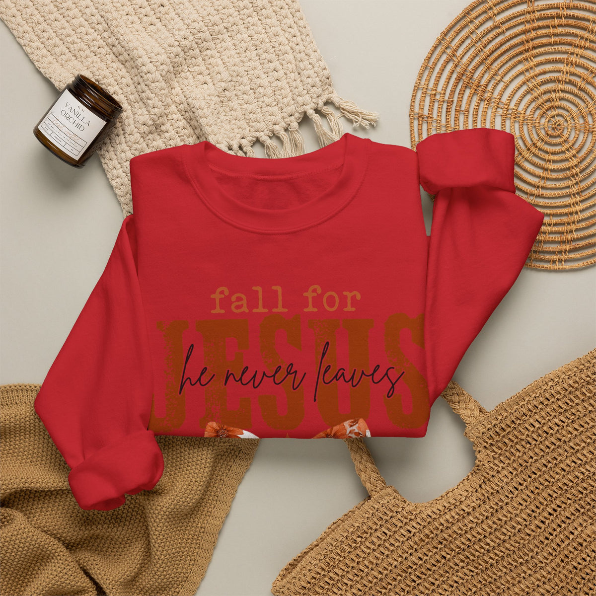'Fall for Jesus' Sweatshirt
