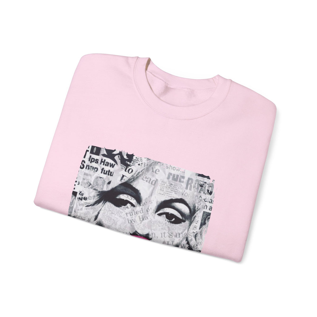 Marilyn Bubble Pop Art Crewneck