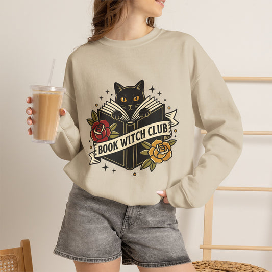 Book Witch Club Halloween Sweatshirt