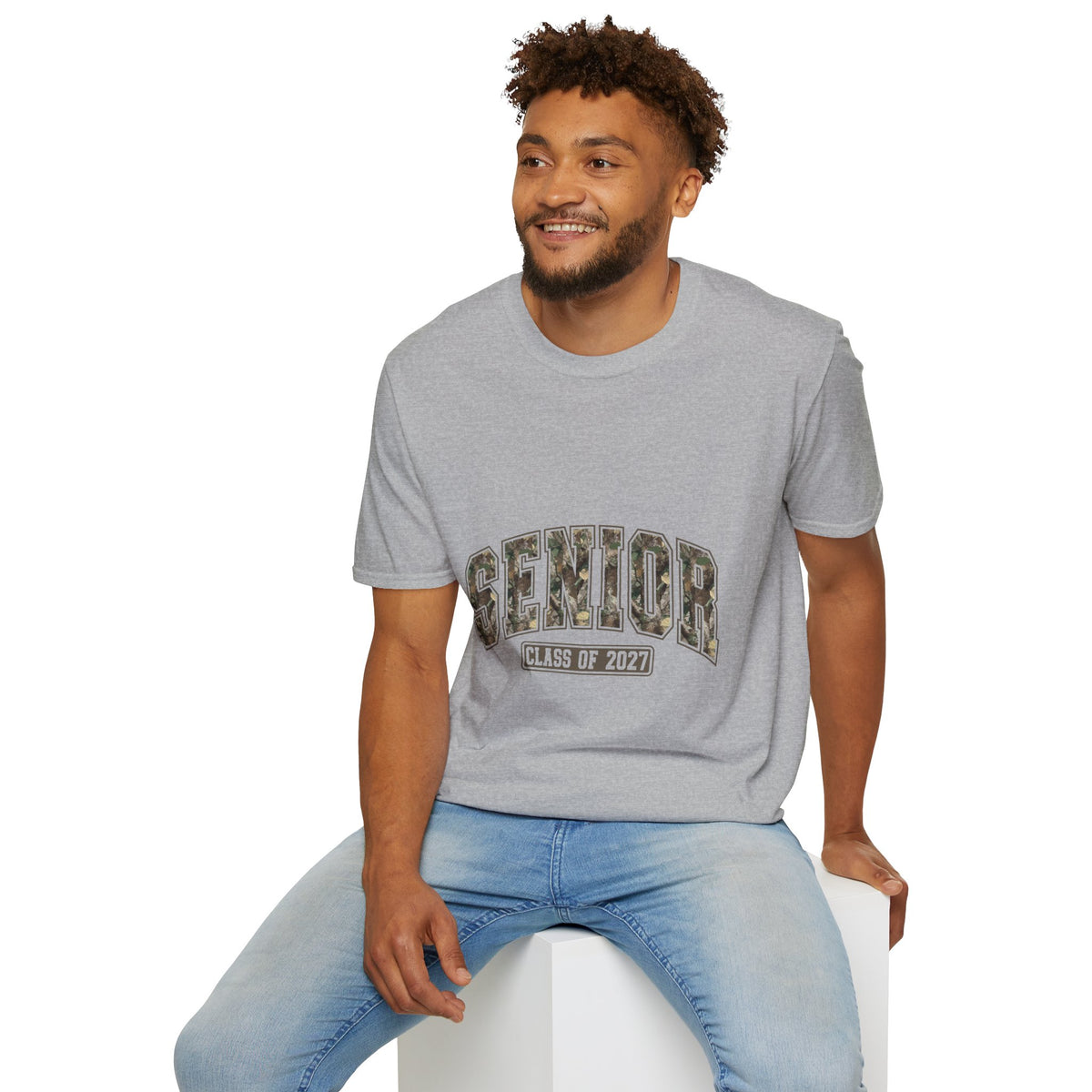 Senior Class of 2027 Camo T-Shirt