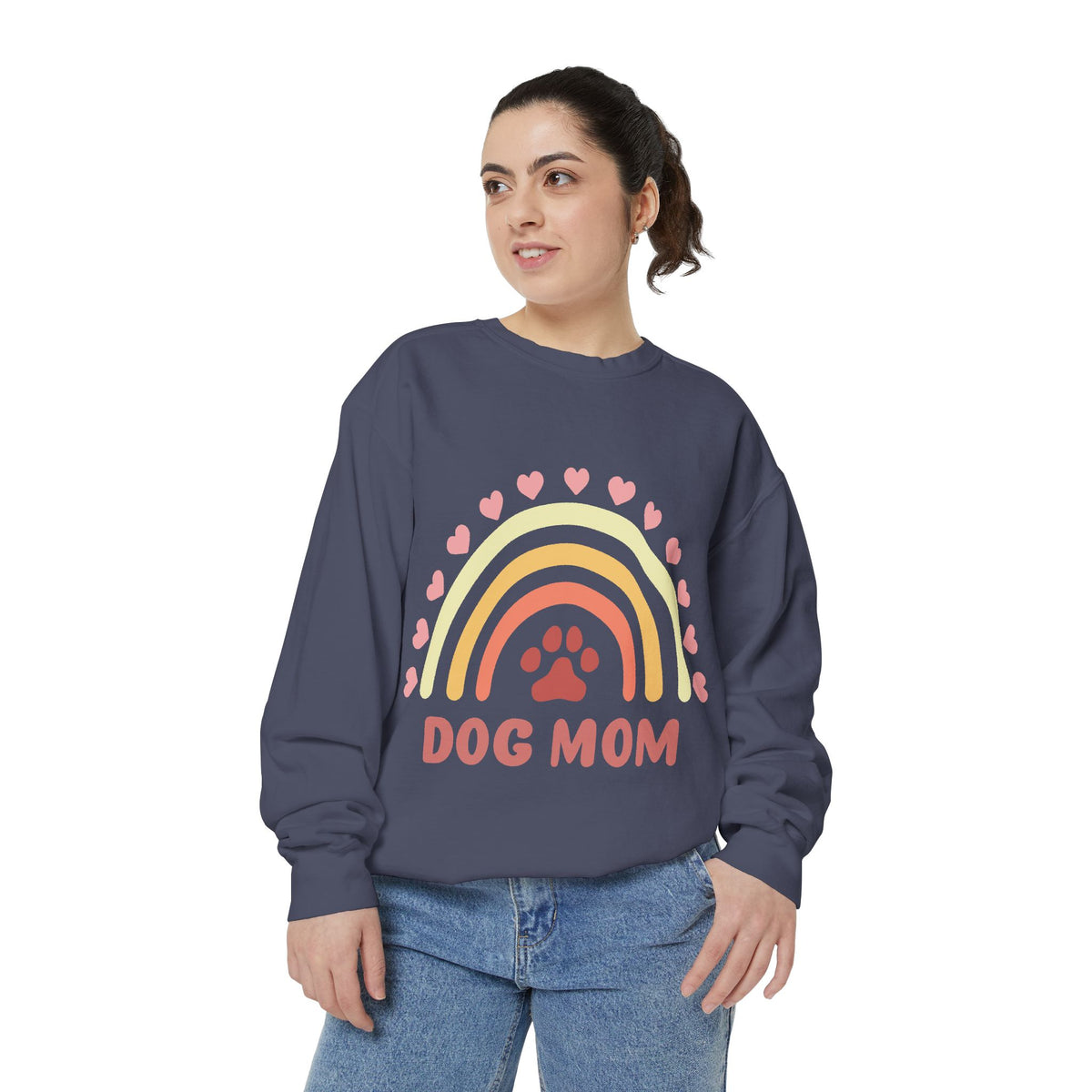 Retro Dog Mom Sweatshirtd