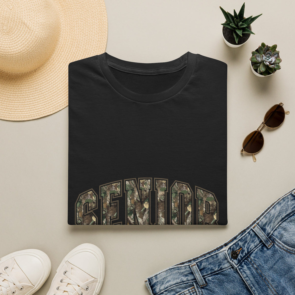 Senior Class of 2027 Camo T-Shirt