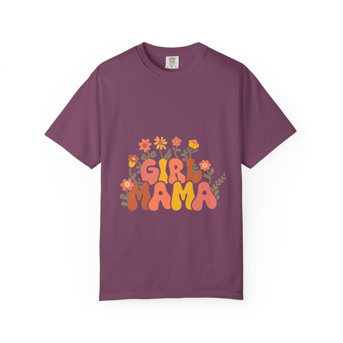 Retro Girl Mama Floral T-Shirt