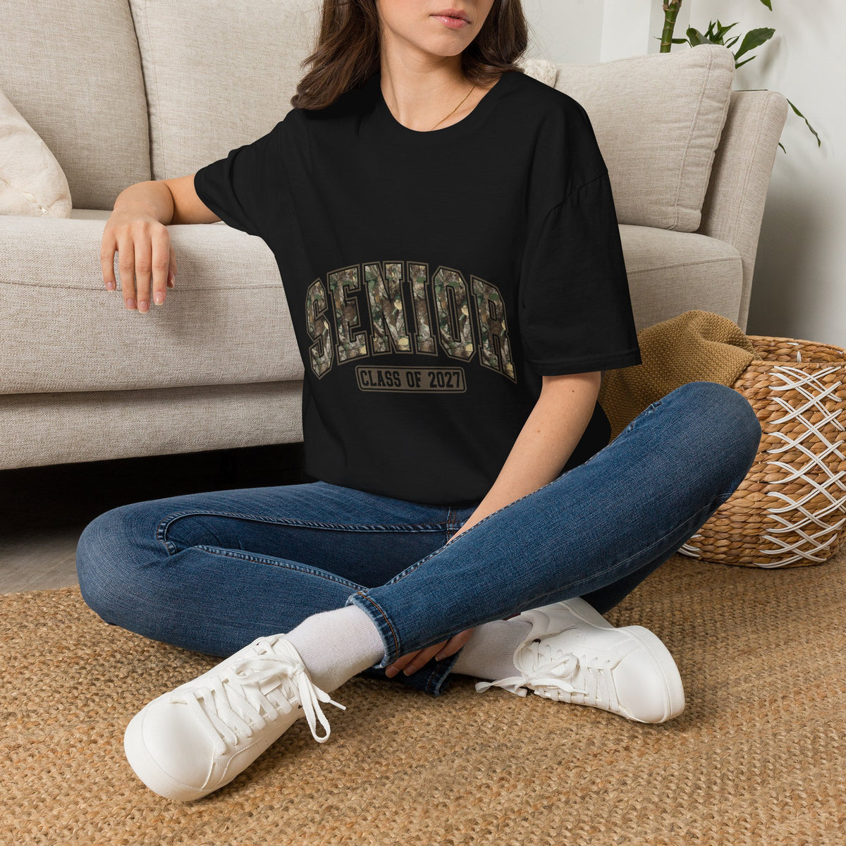Senior Class of 2027 Camo T-Shirt
